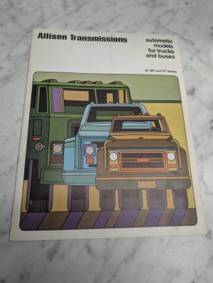 Allison Transmissions At Mt Ht Series Automatic Models For Trucks And Buses