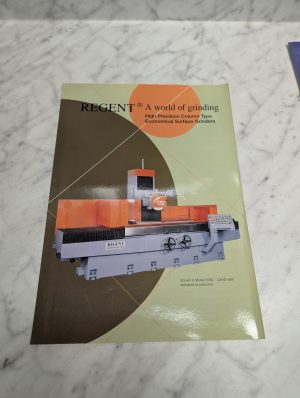 Regent 2060 Cahd Model Economical Surface Grinders Sales Brochure