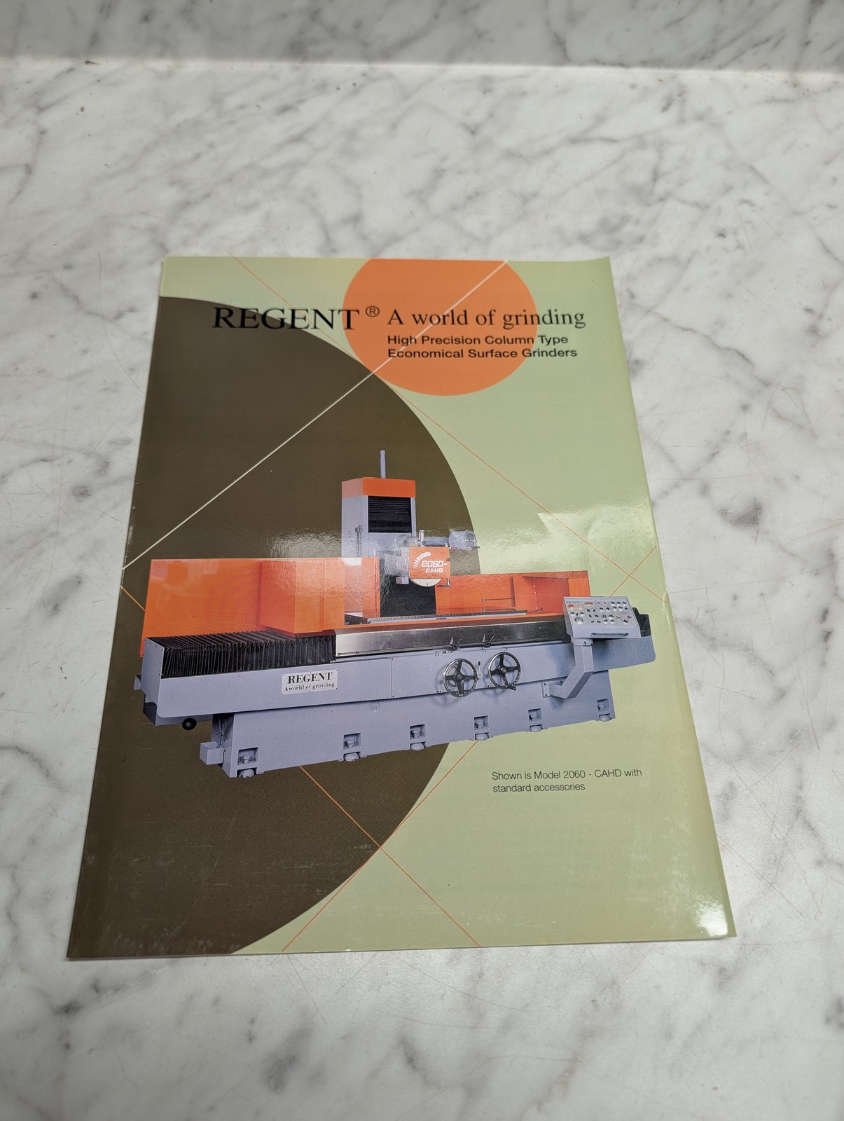 Regent 2060 Cahd A World Of Grinding Economical Surface Grinders Brochure