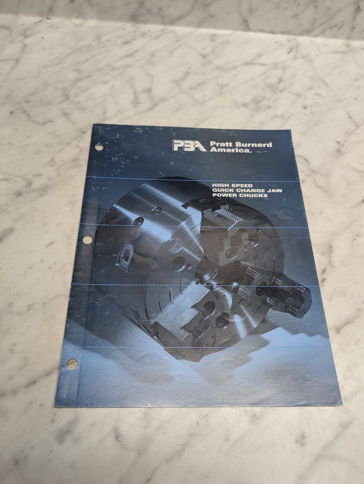 Pba Pratt Burnerd America High Speed Qc Jaw Power Chucks Catalog Brochure