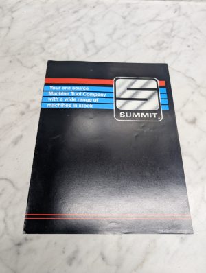Summit Machine Tool Your One Source With A Wide Range Of Machines Brochure