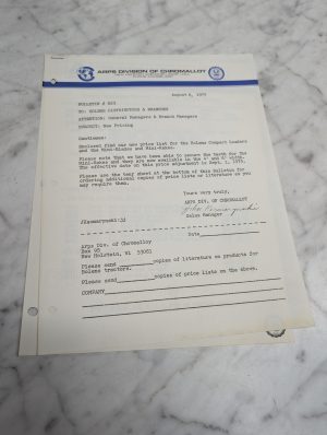 Arps Price List 1975 Johnson Work-Horse Products For Bolens Compact Tractor