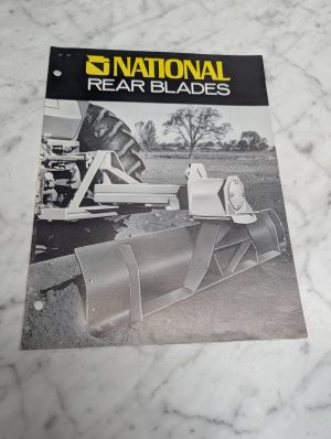 National Rear Blades Nab/510 Usa Sales Information Brochure Literature