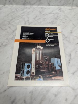 Line Canada Machine Tool Retrofit Remanufacture Rebuild Catalog Sales Brochure