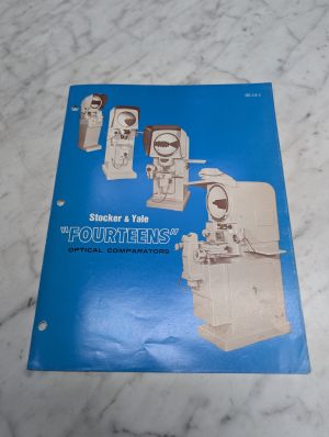 Stocker Yale Fourteens Optical Comparators Oc-14-1 Stocker & Yale
