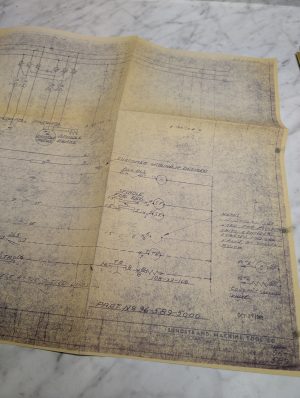 Sunstrand Machine Tool Part No 96589 5000 Oct 19 1965 Elctrial Diagram Drawing