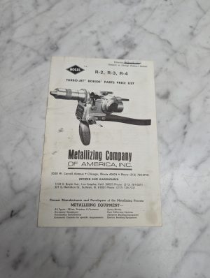 Mogul R 2 3 4 Turbo Jet Rokide Parts Price List Book Sales Catalog