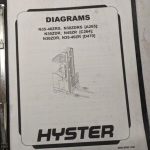 Hyster Service Manual Fork Lift Diagrams N 30 35 40 Zrs Zdrs 45 Zr Zdr Zr 2007