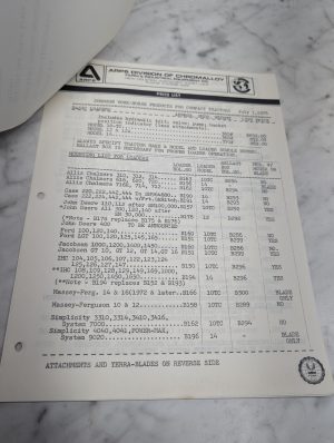 Arps Price List Johnson Work Horse Products Compact Tractors July 1 1976 Jd