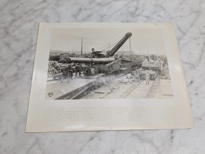 Yankee Railway Monitors France 14 Inch Naval Gun Rail Car Wwi Photo 50109 B&W