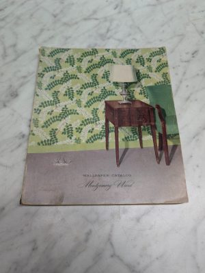 1953 Montgomery Ward Wallpaper Catalog Vintage Home Decor Pattern Sample Book