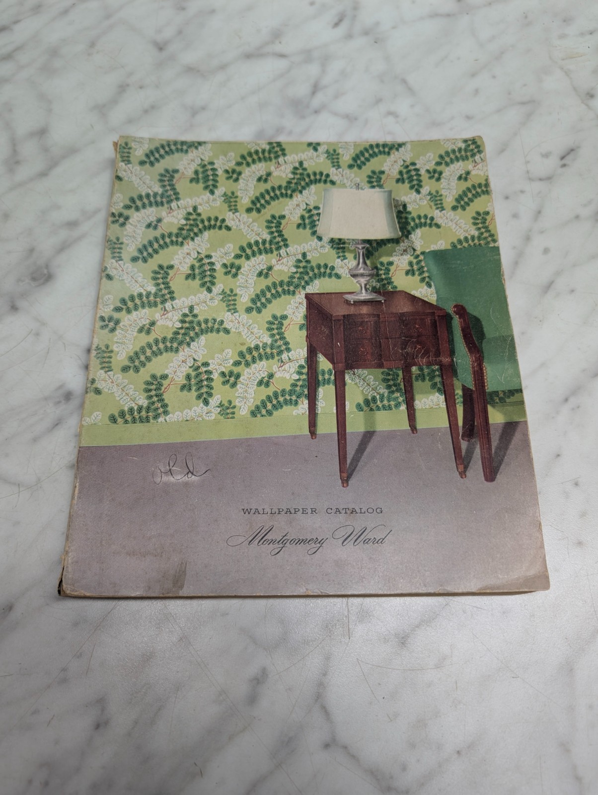 1953 Montgomery Ward Wallpaper Catalog Vintage Home Decor Pattern Sample Book