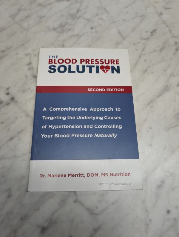 The Blood Pressure Solution 2Nd Edition Dr Marlene Merritt Hypertension - Shamrock Sales LLC