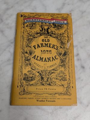 Old Farmer’S Almanac 1976 Bicentennial Issue No Clxxxiv Robert B Thomas