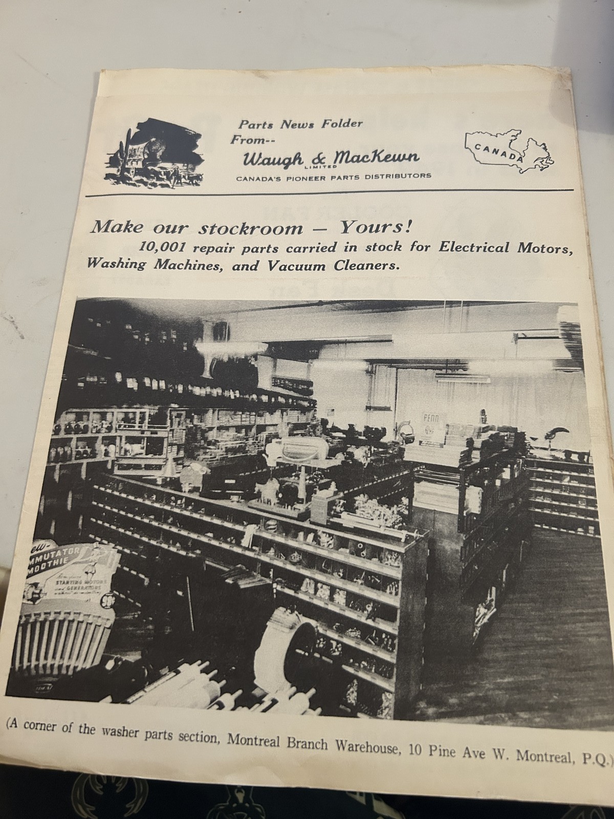 Waugh And Mackewn Repair Parts In Home Fans Price Sheet V Belt Pulleys