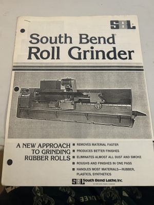 South Bend Roll Grinder Sales Brochure Series 16 Roll Grinders Nordic 15
