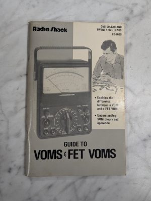 Radio Shack Guide To Voms & Fet Repair Service Guide Book Manual 62-2039 1978