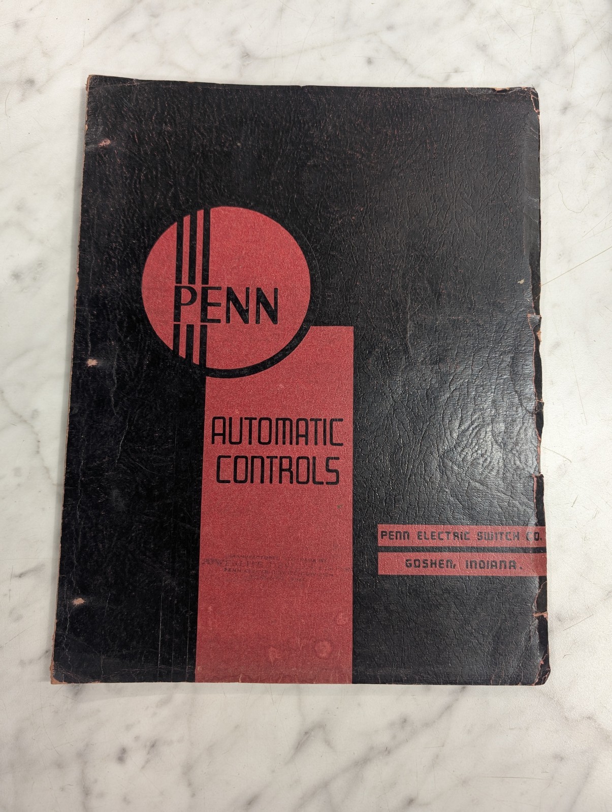 Penn Electric Switch Co Automatic Controls 1941 Sales Literature Catalog Price