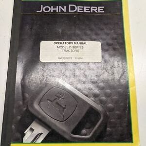 John Deere Tractor Model D Series Operators Manual Omr2008 F8 Oem Original