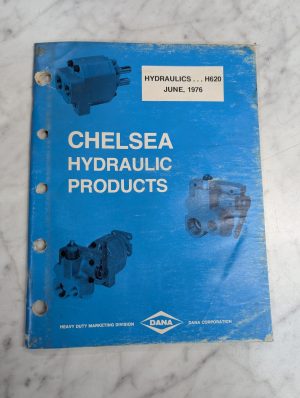 Chelsea Hydraulic Products H620 1976 Sales Brochure Catalog Specifications
