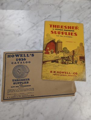 Howell'S 1936 Catalog Thresher Supplies Saw Mill Accessories T-36 Power Farming