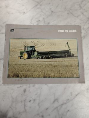 John Deere Jd Drills & Seeders 1987 Sales Brochure Catalog Literature