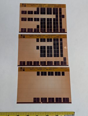Forklift Microfiche Parts Manual List Hyster Electric E60A E70A E80As E100A