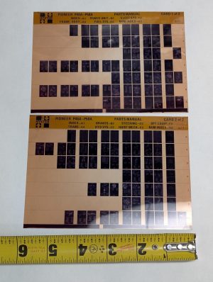 Forklift Microfiche Parts Manual List Catalog Hyster Pioneer P40A P50A 1977