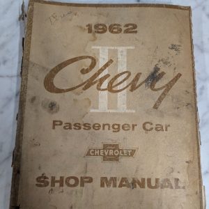 1962 Chevrolet Chevy Ii & Nova Passenger Car Shop Manual St-7 Illustrated Oem