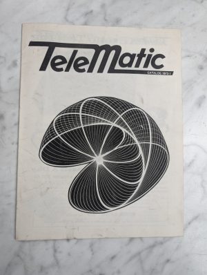 Telematic Catalog 1973 Television Service Repair Sales Literature