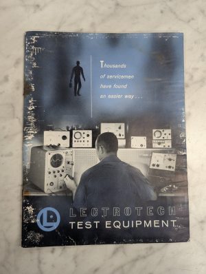 Lectrotech Test Equipment Sales Literature Brochure