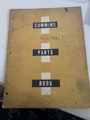 1951 Cummins Diesel Engines Parts Book Manual 966784 Model Js Jns Jt Diesel