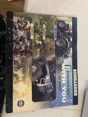 Bombardier Atv/Utv Sales Brochure Traxter Quest Ds65 2001 Accessory List