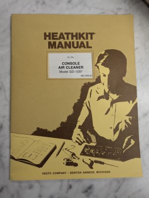 Heathkit Assembly Manual Operator Service Console Air Cleaner Gd-1297 1980