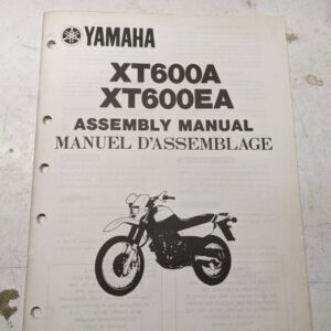 Yamaha Dealer Assembly Manual Motorcycle 3Uy-28107-70 Xt600A Xt600Ea 1990