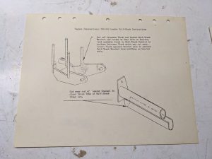 Wagner 260-265 International Loader Arps Half Track Compatibility Modification