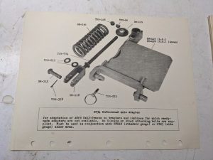 Arps Half Track Ht34 Unfinished Axle Adapter Parts List Diagram Tractor