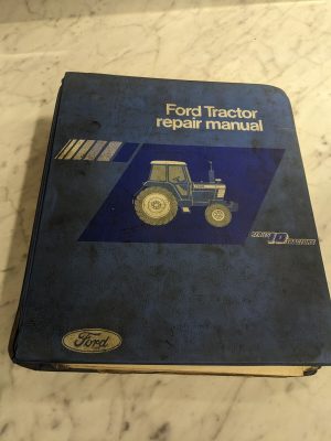 Ford Tractor Repair Service Manual Series 10 1977 Volume 2 Incomplete Farm Ag