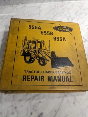 Ford Tractor Loader Backhoe Tlb 555A 555B 655A Shop Service Repair Manual Se4455