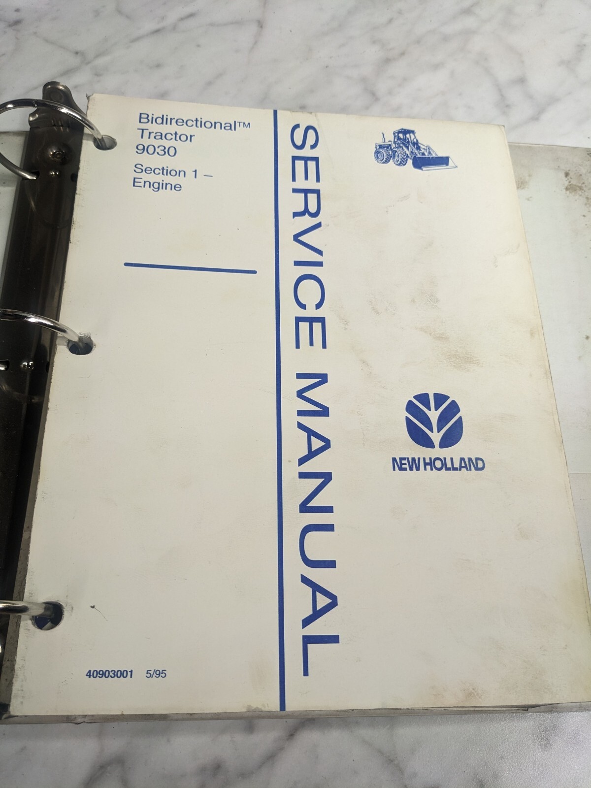 New Holland Service Repair Manual Bidirectional Tractor 9030 E 1995 1998 Shop