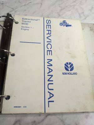 New Holland Service Repair Manual Bidirectional Tractor 9030 E 1995 1998 Shop