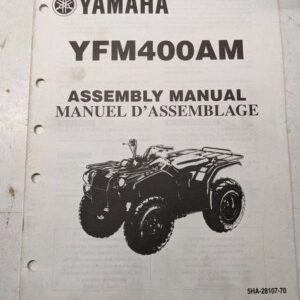 Yamaha Dealer Assembly Manual Atv 5Ha-28107-70 Yfm400Am 1999 4 Wheeler