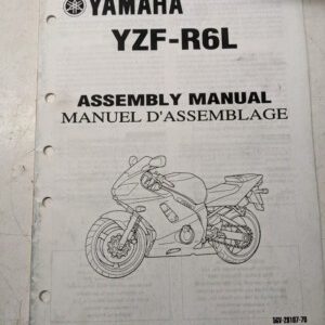 Yamaha Dealer Assembly Manual Motorcycle 5Gv-28107-70 Yzf-R6L 1999