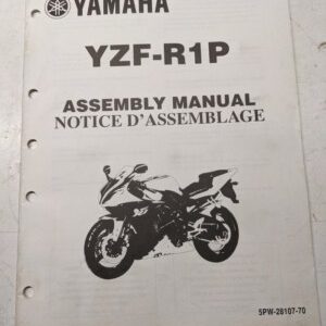 Yamaha Dealer Assembly Manual Motorcycle 5Pw-28107-70 Yzf-R1P 2002