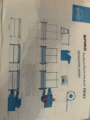 Spiro Tubefromer 800 Installation Layout Horizontal Decoiler 8690