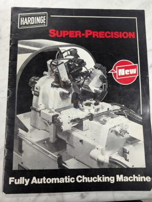 Hardinge Super Precision Fully Automatic Chucking Machine Sales Brochure