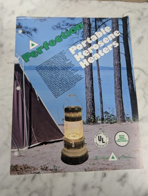Perfection Portable Kerosene Heaters New Safety Features Sales Brochure