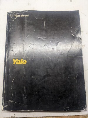 Yale Parts List Book Manual G83C 040-120 1043 1979 Fork Lift Truck Catalog