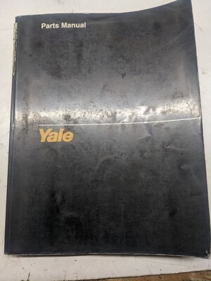 Yale Parts List Book Manual Gc Gp 030-040 Ae 1485 1990 Fork Lift Truck Catalog