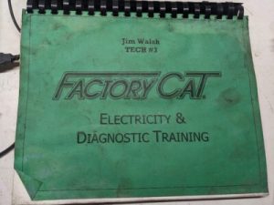 Factory Cat Tomcat Electrical Diagnostic Training 2005 Manual Scrubber
